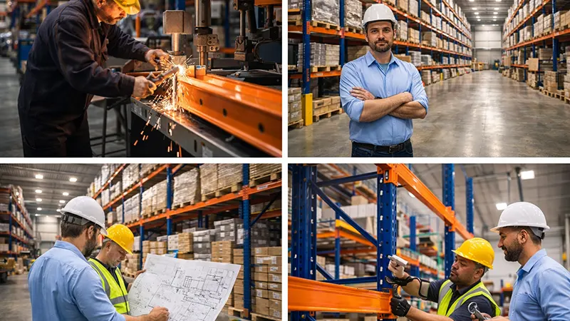 بهترین تولید کننده قفسه انبار