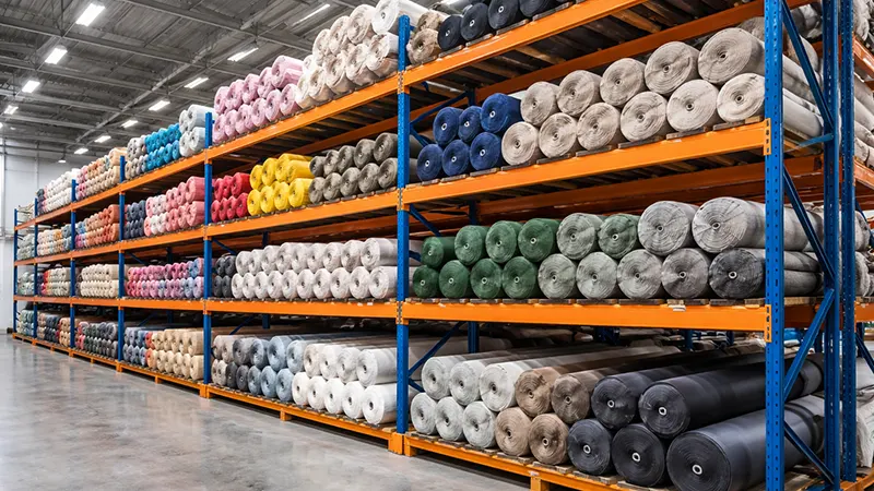 قفسه انبار پارچه راک